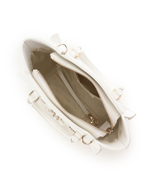 SAMANTHAVEGA（サマンサベガ）の「ティアフラッター　ミニショルダーバッグ（ショルダーバッグ・レディース・ホワイト/ブラック/ライトブルー・FREE）」の4枚目の写真