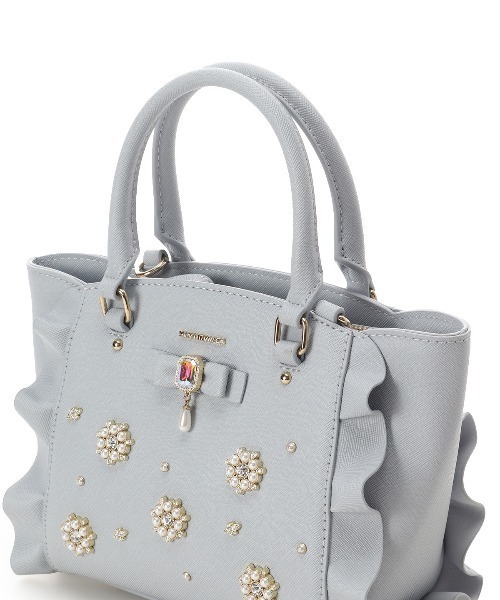 SAMANTHAVEGA（サマンサベガ）の「ティアフラッター　ミニショルダーバッグ（ショルダーバッグ・レディース・ホワイト/ブラック/ライトブルー・FREE）」の15枚目の写真