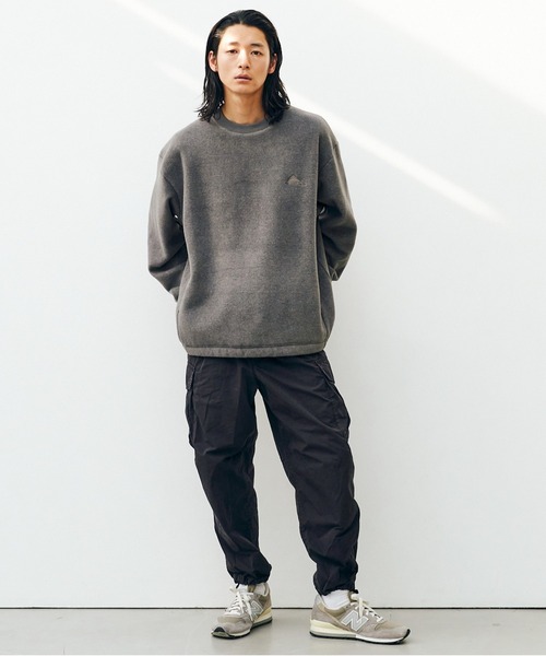 KELTY(ケルティ)の「KELTY PUFF-LEECE CREW NECK(スウェット・メンズ・ブラック/チャコール/ベージュ・M/L/XL)」の6枚目の写真