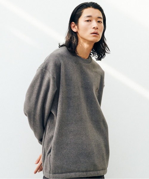 KELTY(ケルティ)の「KELTY PUFF-LEECE CREW NECK(スウェット・メンズ・ブラック/チャコール/ベージュ・M/L/XL)」の5枚目の写真
