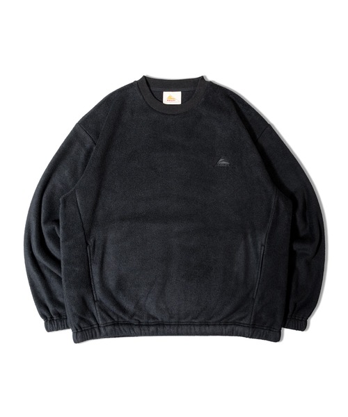 KELTY(ケルティ)の「KELTY PUFF-LEECE CREW NECK(スウェット・メンズ・ブラック/チャコール/ベージュ・M/L/XL)」の11枚目の写真