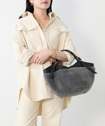 VIOLAd'ORO｜ヴィオラドーロのショルダーバッグ（グレー/灰色系）通販