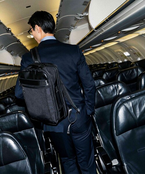 SONNE(ゾンネ)の「【SONNE/ゾンネ】SOSF003 EXPANDABLE BACK PACK(バックパック/リュック・メンズ・ブラック・FREE)」の2枚目の写真