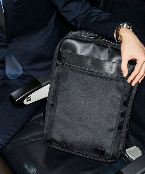 SONNE(ゾンネ)の「【SONNE/ゾンネ】SOSF003 EXPANDABLE BACK PACK(バックパック/リュック・メンズ・ブラック・FREE)」の4枚目の写真