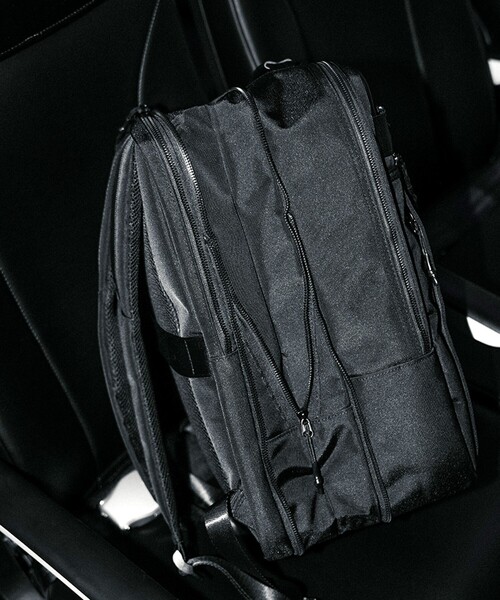 SONNE(ゾンネ)の「【SONNE/ゾンネ】SOSF003 EXPANDABLE BACK PACK(バックパック/リュック・メンズ・ブラック・FREE)」の5枚目の写真