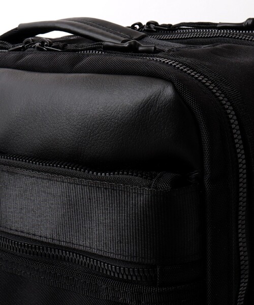 SONNE(ゾンネ)の「【SONNE/ゾンネ】SOSF003 EXPANDABLE BACK PACK(バックパック/リュック・メンズ・ブラック・FREE)」の11枚目の写真