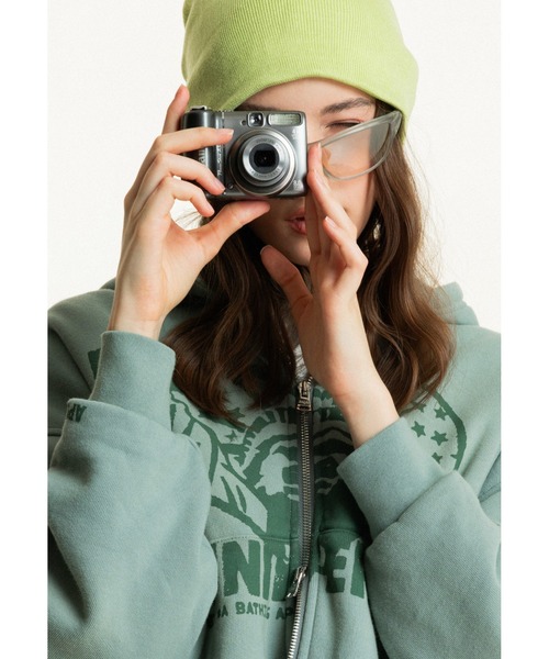 AAPE BY A BATHING APE(エーエイプバイアベイシングエイプ)の「AAPE MAIN ZIP UP HOODIE(パーカー・レディース・ライトカーキ/グレー系その他2・XX-SMALL/X-SMALL)」の14枚目の写真
