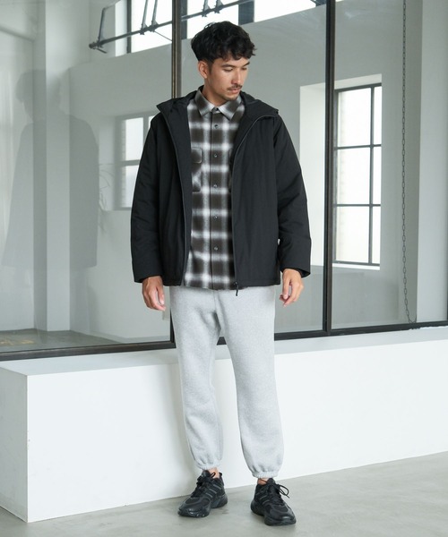 FOUND GOOD（ファウンドグッド）の「アソート柄ネルシャツ（シャツ/ブラウス・メンズ・ベージュ/ブラック/ホワイト系1/ネイビー・L/M/S/XL）」の10枚目の写真