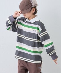 PENNEYS | 【KIDS】【FOX×TYPY】《ジュニアサイズあり》ボーダーラガーシャツ(Tシャツ/カットソー)