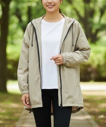 Ocean Pacific（オーシャンパシフィック）の「【OP:オーピー】レディーステフロン加工撥水ジャケット/ドローコード付きナイロンパーカー（ナイロンジャケット）」