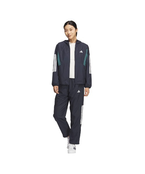 adidas(アディダス)の「アディダス adidas チーム ルーズフィット ウインドブレーカー パンツ(その他パンツ・レディース・ブラック/ネイビー/グレー・S/M/L/XL)」の5枚目の写真