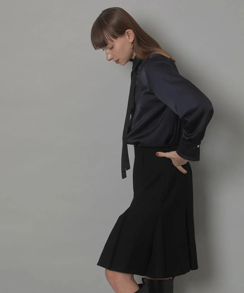 ナロータイブラウス（シャツ/ブラウス）｜CADUNE（カデュネ）の