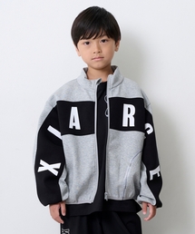 XLARGE KIDS | ビッグロゴダンボールニットジップトレーナー(スウェット)