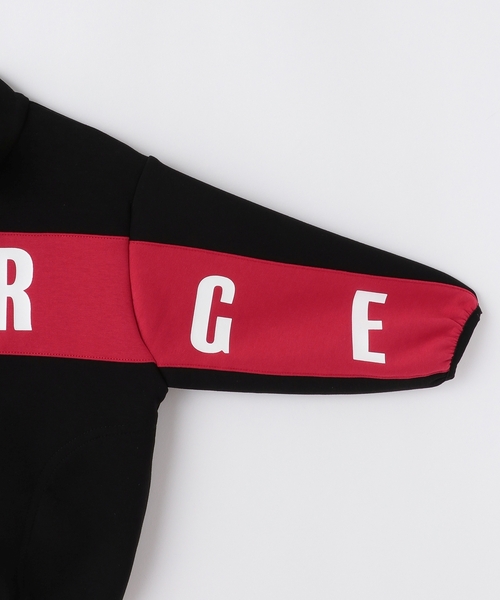 XLARGE KIDS（エクストララージキッズ）の「ビッグロゴダンボールニットジップトレーナー（スウェット・キッズ・ブラック/トップグレー・140cm/110cm/100cm/120cm/130cm/80ｃｍ/90cm）」の7枚目の写真