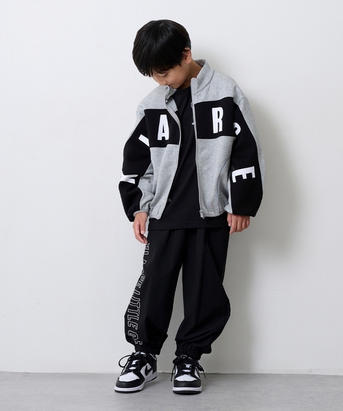 XLARGE KIDS（エクストララージキッズ）の「ビッグロゴダンボールニットジップトレーナー（スウェット・キッズ・ブラック/トップグレー・140cm/110cm/100cm/120cm/130cm/80ｃｍ/90cm）」の15枚目の写真