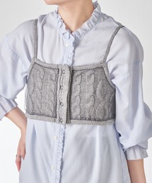 COLLAGE GALLARDAGALANTE | チュールドッキングキャミ(キャミソール)