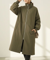 NAVY（ネイビー）の「nAvy 薄中綿 スタンドリブコート（ダウンジャケット/コート）」