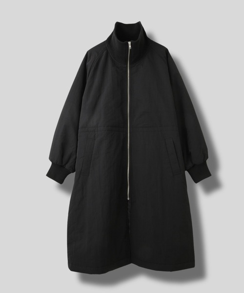 NAVY(ネイビー)の「nAvy 薄中綿 スタンドリブコート(ダウンジャケット/コート・メンズ・アイボリー/ブラック/カーキ・S/M/L)」の18枚目の写真