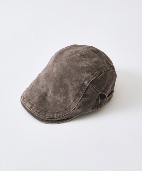 OLIVE des OLIVE（オリーブデオリーブ）の「ハンチング（ハンチング/ベレー帽・レディース・ブラウン/ブラック・FREE）」の2枚目の写真