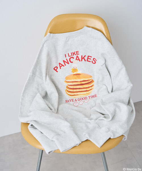 セール】miffy Pancake柄 プリント スウェット/ミッフィー（スウェット