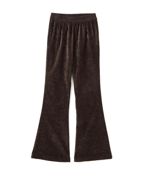 FREE'S MART(フリーズマート)の「◆ベロアフレアレギンスパンツ(その他パンツ・レディース・ブラウン/ブラック・SMALL/MEDIUM)」の10枚目の写真