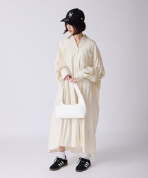 c/est/シーエ FRANNY フラニー ワイドシルエット シャツワンピース 秋物 秋服 2026年秋冬