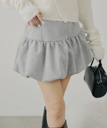 Chico | 【セットアップ対応】スウェットバルーンミニスカート(スカート)