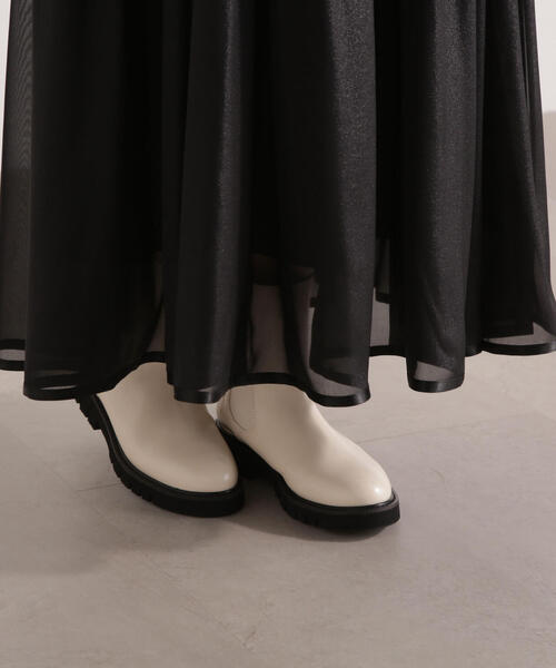 PROPORTION BODY DRESSING（プロポーションボディドレッシング）の「【加藤栞さん着用】シアーティアードスカート / 1215220106（スカート・レディース・ホワイト系その他/ブラック・MEDIUM/P/S）」の11枚目の写真