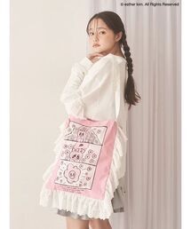 merry jenny | 【Esther Bunny×merry jenny】おはなフリルトートバッグ(トートバッグ)