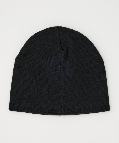 RODEO CROWNS WIDE BOWL（ロデオクラウンズワイドボウル）の「THRASHER ニットキャップ（ニットキャップ/ビーニー・レディース・ブラック/グレー×ホワイト/ブラウン・FREE）」の5枚目の写真