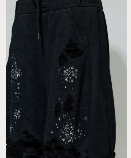 neith.(ネイス)の「neith./ネイス/Meteor Low-rise Sweat Pants(Black)(スウェットパンツ・レディース・ブラック・F)」の9枚目の写真