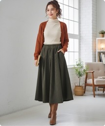 I.O.E（アイオイ）の「HAZELワイドパンツ（チノパンツ）」