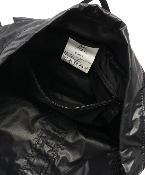 WISM(ウィズム)の「CAYL / ケイル BISEUL - GRID(バックパック/リュック・メンズ・ブラック・FREE)」の6枚目の写真