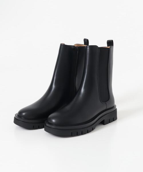 ITEMS URBANRESEARCH（アイテムズ アーバンリサーチ）の「サイドゴアブーツ（ブーツ・レディース・ブラウン/ブラック・LARGE/MEDIUM/SMALL）」の7枚目の写真