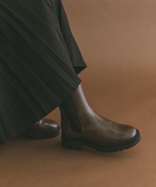 ITEMS URBANRESEARCH（アイテムズ アーバンリサーチ）の「サイドゴアブーツ（ブーツ・レディース・ブラウン/ブラック・LARGE/MEDIUM/SMALL）」の13枚目の写真