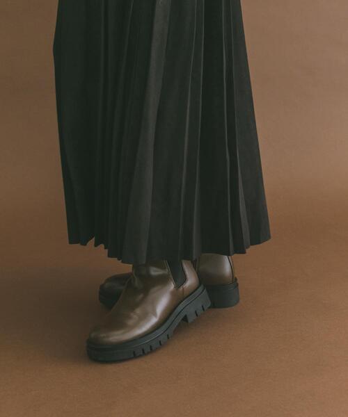 ITEMS URBANRESEARCH（アイテムズ アーバンリサーチ）の「サイドゴアブーツ（ブーツ・レディース・ブラウン/ブラック・LARGE/MEDIUM/SMALL）」の15枚目の写真