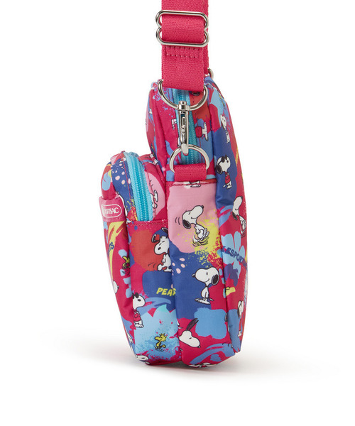LeSportsac(レスポートサック)の「MINI PHONE BAG ピーナッツプレイタイム(ショルダーバッグ・レディース・ピンク・FREE)」の5枚目の写真