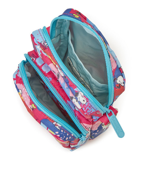 LeSportsac(レスポートサック)の「MINI PHONE BAG ピーナッツプレイタイム(ショルダーバッグ・レディース・ピンク・FREE)」の8枚目の写真