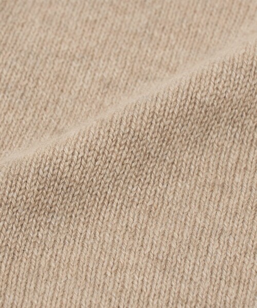 Steven Alan(スティーブンアラン)の「<Steven Alan>カシミヤ ロール ニットワッチ(ニットキャップ/ビーニー・レディース・ベージュ/ネイビー・FREE)」の5枚目の写真