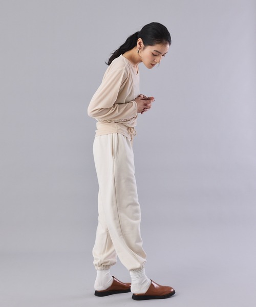 Muscat(マスカット)の「【セットアイテム】ベロア カシュクールトップス / velor cachecoeur tops(Tシャツ/カットソー・レディース・ブラック/ベージュ/ブラウン・F)」の5枚目の写真