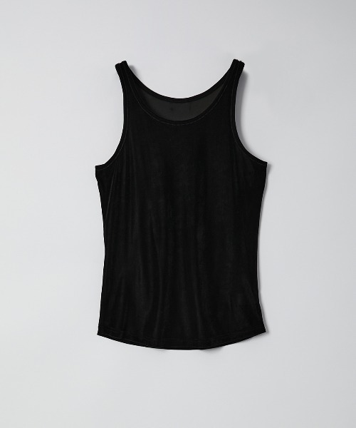 Muscat(マスカット)の「【セットアイテム】ベロア カシュクールトップス / velor cachecoeur tops(Tシャツ/カットソー・レディース・ブラック/ベージュ/ブラウン・F)」の20枚目の写真