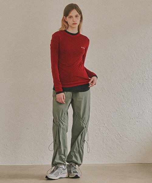 RONRON(ロンロン)の「NUIT FLAT LONG SLEEVE GREY(Tシャツ/カットソー・レディース・その他・FREE)」の6枚目の写真
