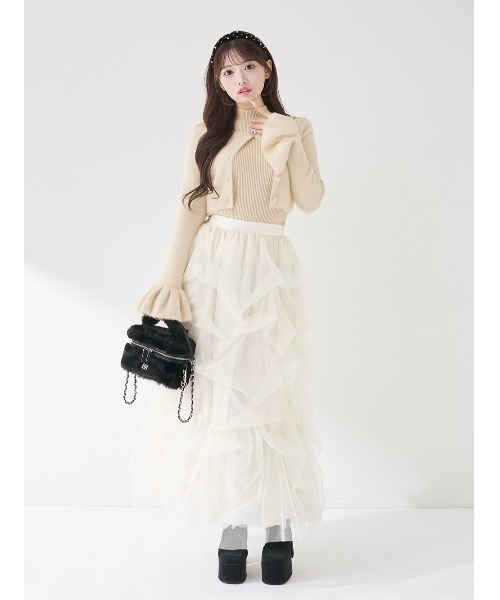 アンサンブルシャギーニットトップス（ニット/セーター）｜Darich