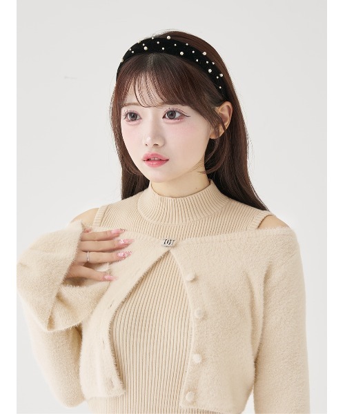 アンサンブルシャギーニットトップス（ニット/セーター）｜Darich