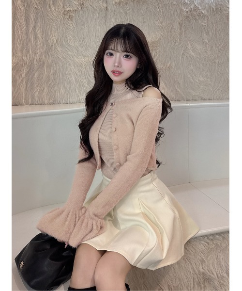 アンサンブルシャギーニットトップス（ニット/セーター）｜Darich