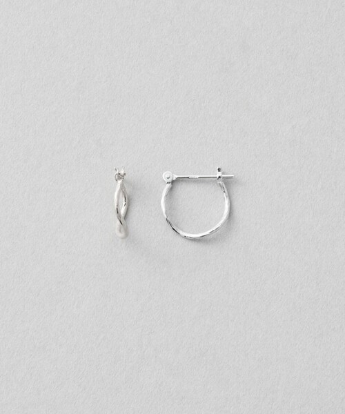 K10WG フープピアス ツイスト（ピアス（両耳用））｜Jouete