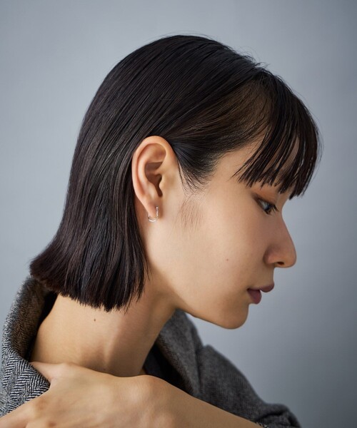 K10WG フープピアス ツイスト（ピアス（両耳用））｜Jouete