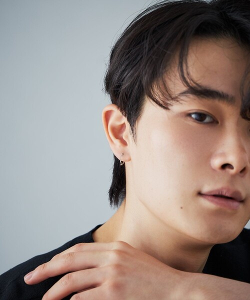 K10WG フープピアス ツイスト（ピアス（両耳用））｜Jouete