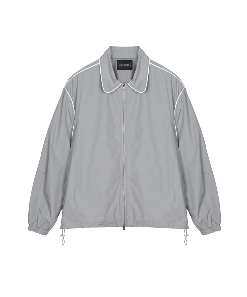 NICK&NICOLE(ニックアンドニコール)の「TWO WAY WINDBREAKER JACKET_GRAY(ナイロンジャケット・レディース・その他・FREE)」の5枚目の写真