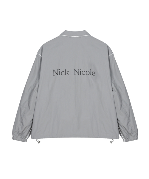 NICK&NICOLE(ニックアンドニコール)の「TWO WAY WINDBREAKER JACKET_GRAY(ナイロンジャケット・レディース・その他・FREE)」の6枚目の写真